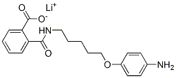 111498-38-5,lithium 2-[5-(4-aminophenoxy)pentylcarbamoyl]benzoate