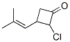 111545-32-5,Cyclobutanone,  2-chloro-3-(2-methyl-1-propenyl)-  (9CI)