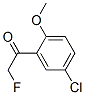 111840-97-2,Ethanone, 1-(5-chloro-2-methoxyphenyl)-2-fluoro- (9CI)