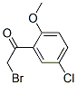 111841-05-5,2-BROMO-1-(5-CHLORO-2-METHOXY-PHENYL)-ETHANONE