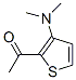 111859-86-0,Ethanone, 1-[3-(dimethylamino)-2-thienyl]- (9CI)
