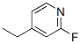 111887-68-4,Pyridine, 4-ethyl-2-fluoro- (9CI)