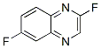 112080-06-5,Quinoxaline,  2,6-difluoro-