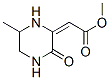 112083-52-0,Acetic acid, (6-methyl-3-oxopiperazinylidene)-, methyl ester (9CI)