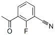 112279-89-7,Benzonitrile, 3-acetyl-2-fluoro- (9CI)