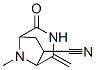 112394-19-1,3,8-Diazabicyclo[3.2.1]octane-6-carbonitrile,8-methyl-4-methylene-2-oxo-,exo-(9CI)
