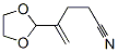 1126-22-3,1,3-Dioxolane-2-butyronitrile,  -gamma--methylene-  (7CI,8CI)