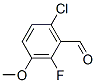 112641-64-2,6-CHLORO-2-FLUORO-3-METHOXYBENZALDEHYDE
