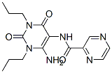 112683-78-0,Pyrazinecarboxamide,  N-(6-amino-1,2,3,4-tetrahydro-2,4-dioxo-1,3-dipropyl-5-pyrimidinyl)-  (9CI)