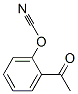 1128-22-9,Cyanic acid, 2-acetylphenyl ester (9CI)