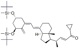 112849-17-9,(2E,4R)-4-[(1R,3aS,4E,7aR)-4-[(2E)-2-[(3S,5R)-3,5-Bis[[(tert-butyl)dimethylsilyl]oxy]-2-methylenecyclohexylidene]ethylidene]octahydro-7a-methyl-1H-inden-1-yl]-1-cyclopropyl-2-penten-1-one