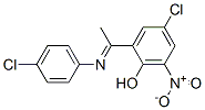 112932-75-9,4-CHLORO-2-[1-[(4-CHLOROPHENYL)IMINO]ETHYL]-6-NITRO-PHENOL