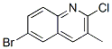 113092-96-9,6-BROMO-2-CHLORO-3-METHYLQUINOLINE