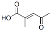113105-24-1,2-Pentenoic acid, 2-methyl-4-oxo-, (E)- (9CI)
