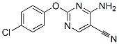 113447-04-4,4-AMINO-2-(4-CHLOROPHENOXY)PYRIMIDINE-5-CARBONITRILE