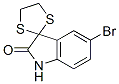113549-10-3,5-BROMO-3,3-(ETHYLENEDITHIO)-1,3-DIHYDRO-INDOLE-2-ONE