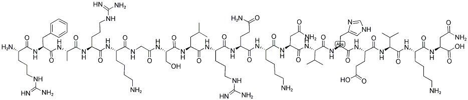 113715-84-7,H-ARG-PHE-ALA-ARG-LYS-GLY-SER-LEU-ARG-GLN-LYS-ASN-VAL-HIS-GLU-VAL-LYS-ASN-OH