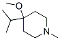 113728-97-5,Piperidine, 4-methoxy-1-methyl-4-(1-methylethyl)- (9CI)