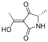 113757-64-5,2,4-Pyrrolidinedione, 3-(1-hydroxyethylidene)-5-methyl-, [S-(Z)]- (9CI)