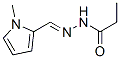 113905-43-4,Propanoic  acid,  [(1-methyl-1H-pyrrol-2-yl)methylene]hydrazide  (9CI)