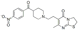 113981-16-1,5H-THIAZOLO[3,2-A]PYRIMIDIN-5-ONE, 6-[2-[4-(4-NITROBENZOYL)-1-PIPERIDINYL]ETHYL]-2,3-DIHYDRO-7-METHYL-