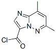 114040-10-7,Imidazo[1,2-b]pyridazine-3-carbonyl chloride, 6,8-dimethyl- (9CI)