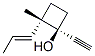 114179-21-4,Cyclobutanol, 1-ethynyl-2-methyl-2-(1-propenyl)-, [1alpha,2alpha(E)]- (9CI)