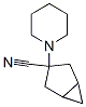 114200-22-5,Bicyclo[3.1.0]hexane-3-carbonitrile, 3-(1-piperidinyl)- (9CI)