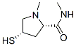 114358-03-1,2-Pyrrolidinecarboxamide,4-mercapto-N,1-dimethyl-,(2S-cis)-(9CI)