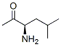 114488-94-7,2-Hexanone, 3-amino-5-methyl-, (R)- (9CI)