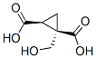 114644-54-1,1,2-Cyclopropanedicarboxylicacid,1-(hydroxymethyl)-,cis-(9CI)