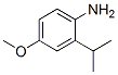 114650-46-3,Benzenamine, 4-methoxy-2-(1-methylethyl)- (9CI)
