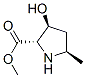 114718-40-0,L-Proline, 3-hydroxy-5-methyl-, methyl ester, (2alpha,3beta,5beta)- (9CI)