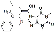 114906-82-0,Borinic  acid,  1,2,3,4,8,9-hexahydro-6-hydroxy-1,3-dimethyl-2,4-dioxo-9-(phenylmethyl)-7-propylpyrimido[2,1-f]purin-8-yl  ester