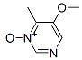 114969-98-1,Pyrimidine, 5-methoxy-4-methyl-, 3-oxide (9CI)