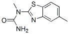 115011-31-9,Urea, N-methyl-N-(5-methyl-2-benzothiazolyl)- (9CI)