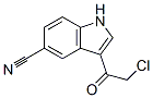 115027-08-2,1H-Indole-5-carbonitrile, 3-(chloroacetyl)- (9CI)