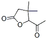 115118-28-0,2(3H)-Furanone, 5-acetyldihydro-4,4-dimethyl- (9CI)
