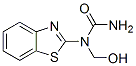 115144-51-9,Urea, N-2-benzothiazolyl-N-(hydroxymethyl)- (9CI)