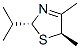 115152-70-0,Thiazole, 2,5-dihydro-4,5-dimethyl-2-(1-methylethyl)-, trans- (9CI)