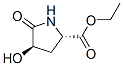 115223-52-4,Proline, 4-hydroxy-5-oxo-, ethyl ester, trans- (9CI)