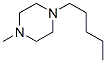 115281-17-9,Piperazine, 1-methyl-4-pentyl- (9CI)
