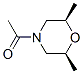 115614-51-2,Morpholine, 4-acetyl-2,6-dimethyl-, cis- (9CI)
