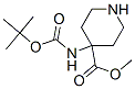 115655-44-2,4-N-BOC-AMINO-PIPERIDINE-4-CARBOXYLIC ACID METHYL ESTER