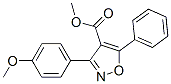 115665-24-2,4-Isoxazolecarboxylicacid,3-(4-methoxyphenyl)-5-phenyl-,methylester(9CI)