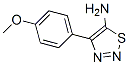 115842-95-0,4-(4-METHOXYPHENYL)-1,2,3-THIADIAZOL-5-AMINE