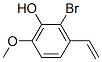 115961-12-1,2-BROMO-6-METHOXY-3-VINYLPHENOL
