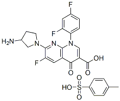 115964-29-9,Tosufloxacin tosylate