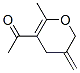 115975-07-0,Ethanone, 1-(3,4-dihydro-6-methyl-3-methylene-2H-pyran-5-yl)- (9CI)