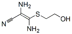 116014-66-5,2-Propenenitrile,  2,3-diamino-3-[(2-hydroxyethyl)thio]-
